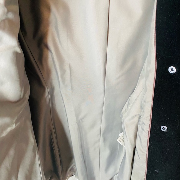 Calvin Klein Black Pea Coat - Picture 6 of 8